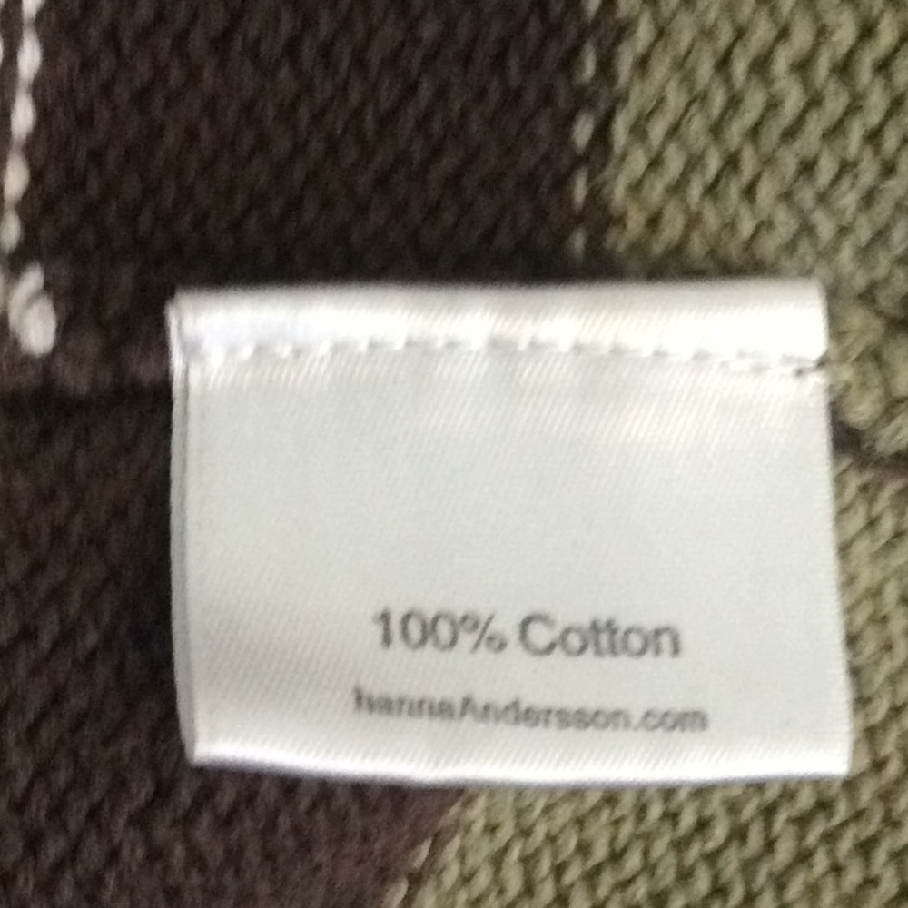 Hanna Andersson Girls Striped Long Hooded Sweater Sz 140 Us Sz 10 - Picture 8 of 8